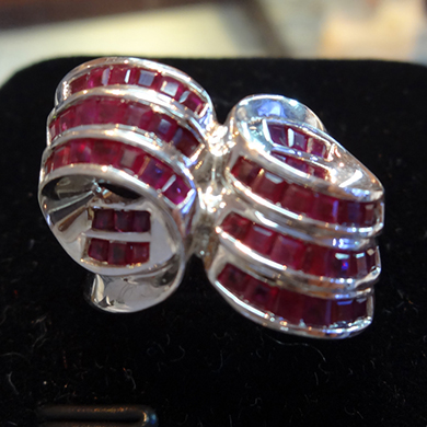 米莎雅18K金红宝石戒指 dsc01219