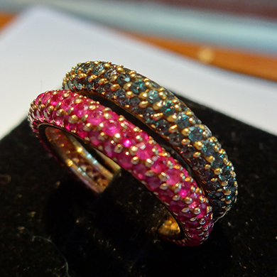 米莎雅S925银变色沙佛莱石戒指 dsc01266A