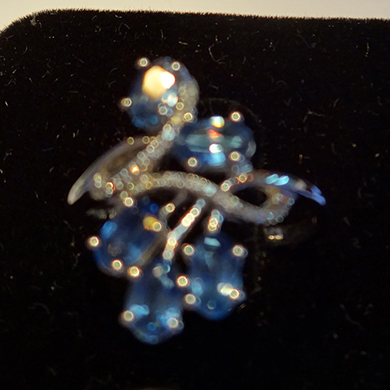 米莎雅18K金红宝石戒指 dsc01345