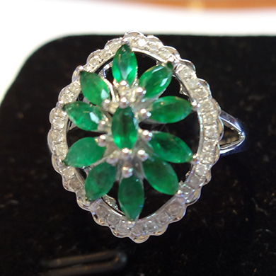 米莎雅18K金红宝石戒指 dsc01347