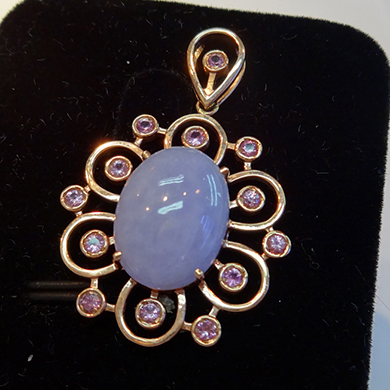 米莎雅18K金翡翠吊坠 dsc01392