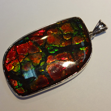 米莎雅S925银斑彩石吊坠 dsc01481