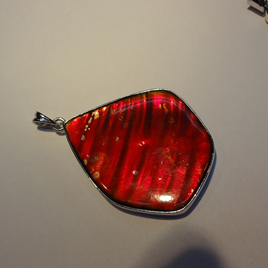 米莎雅S925银斑彩石吊坠 dsc01484