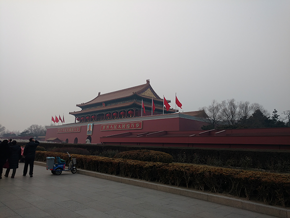 天安门大年初一