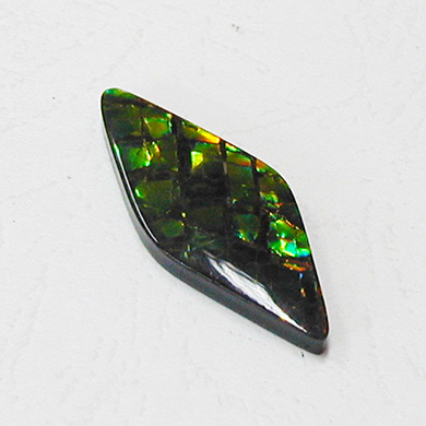 米莎雅三角形绿色斑彩石P1010070-71