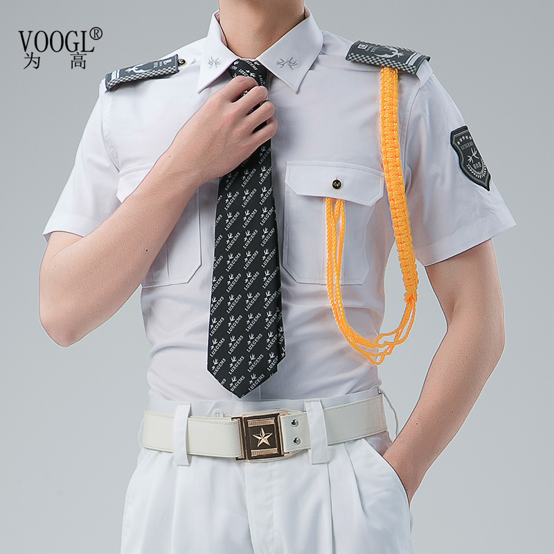 领带半袖保安制服