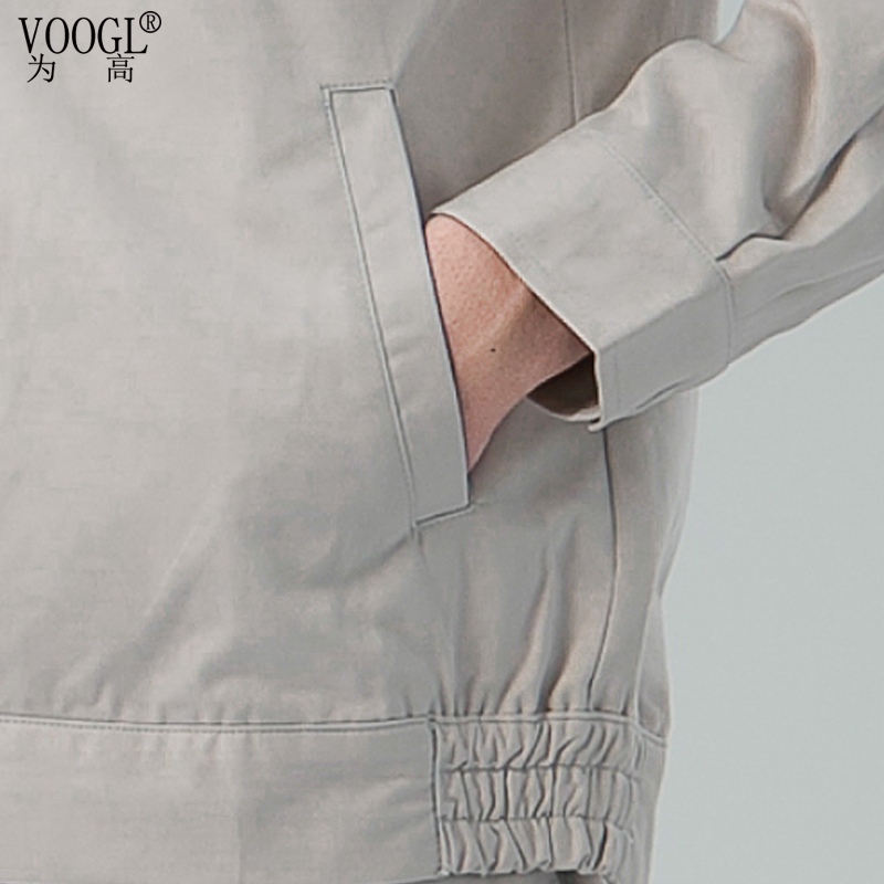 工程服灰色长袖