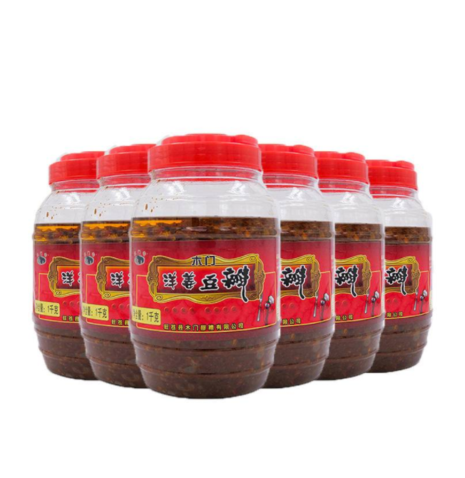 旺苍县木门寺洋姜豆瓣1kg*6瓶四川豆瓣酱调料