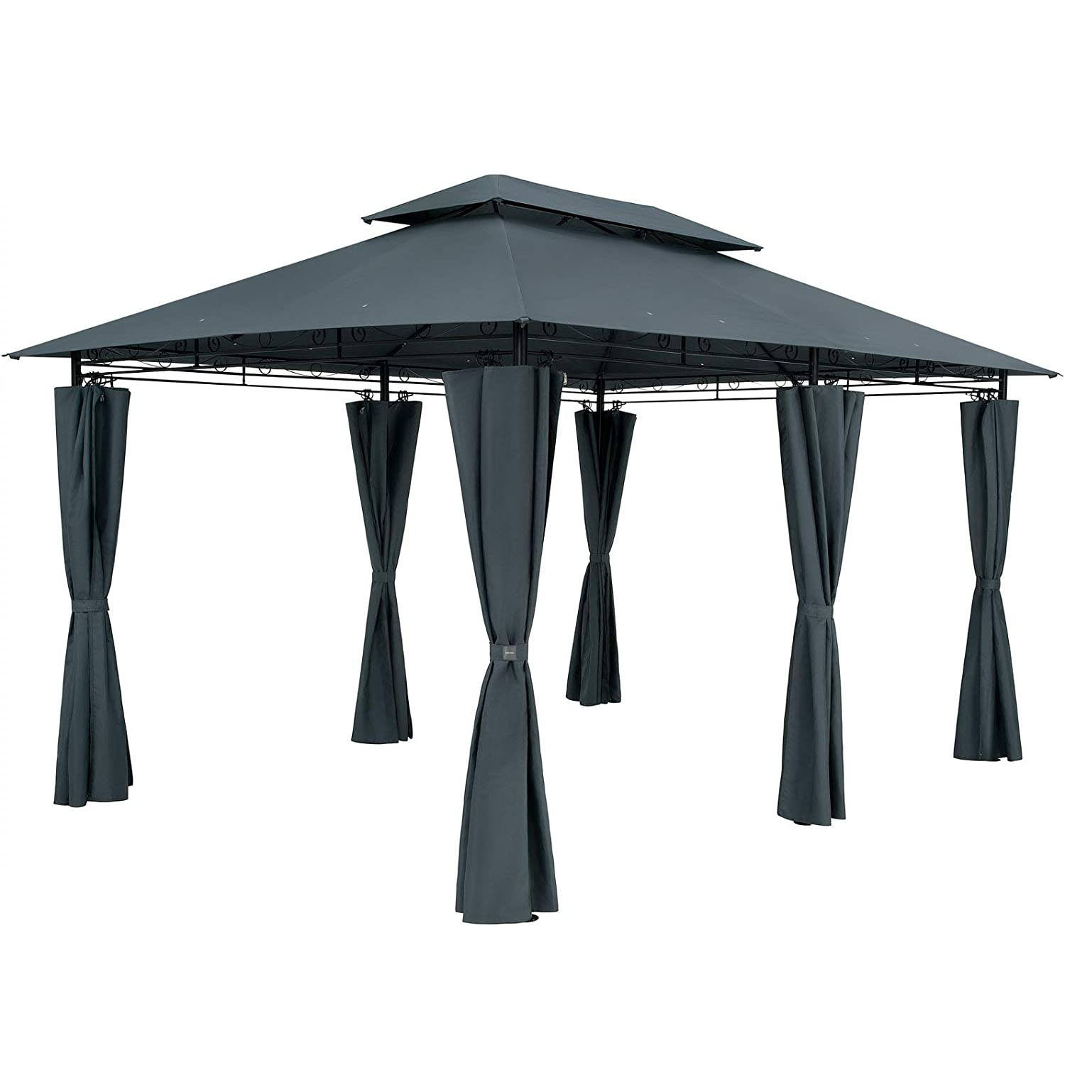 3x4m10x12ft high quality outdoor gazebo canopy with Removable Curtains pavilion