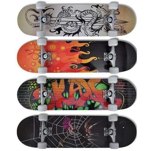 Customized Design 9 ply pro Chinese maple wooden skateboard long board