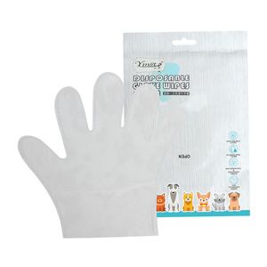 Customized 10psc/Bag Pet Cleaning Deodorizing Bathing Wipes for Dogs & Cats