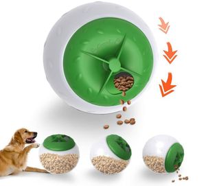 Food Dispenser Dog Ball Toy Food Feeder Toy for Dog Metal Stimulation