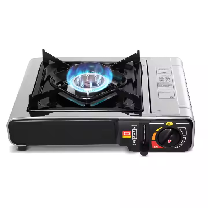Mini Portable Outdoor Oven Single Burner Gas Stove Camping Use Compact Cooker