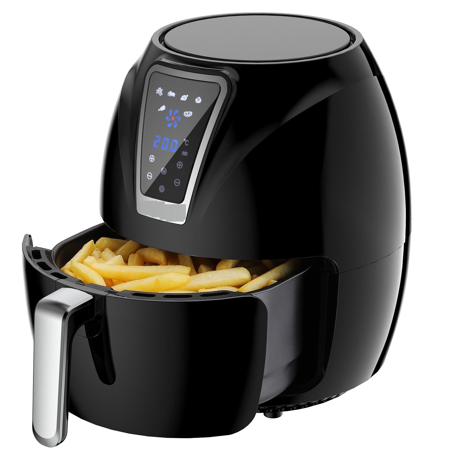 New Electric Home appliances 3.0L touch screen 1300W smart digital air fryer oven