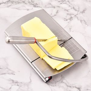 Household Multifunctional Stainless Steel Ham and Cheese Slicer with Scale