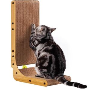 L Shape Cat Scratcher Cat Scratchers for Indoor Cats