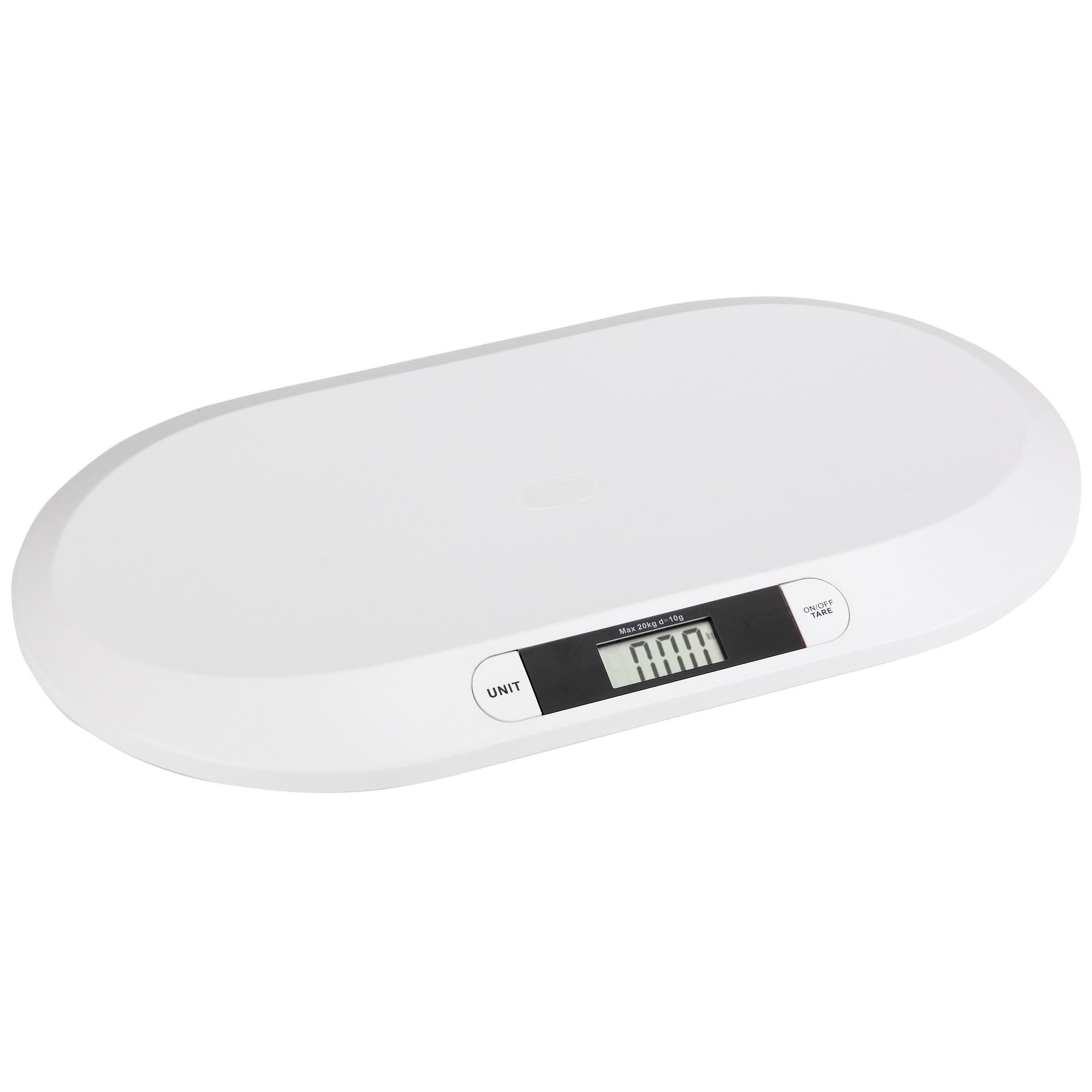 Oval baby weight scale LCD digital display electric infant weighing scale