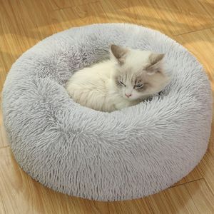 Pet Bed Cave with Removable Washable Cushioned Pillow, Soft Plush Premium Cotton