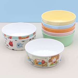 Custom Eco-Friendly Melamine Pet Bowl Nordic Style Dog Feeding Bowl