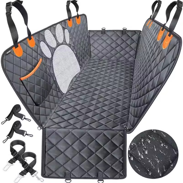 Waterproof Anti-Fouling Rear Seat Mat Anti-Scratch Large Pets Backseat Cover Dog Car Seat Cover