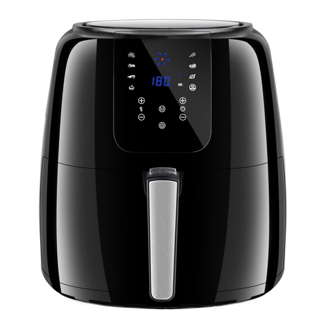 New Electric Home appliances 8.0 Litre Air fryer 8 Cooking Presets For Healthy Oil Free Low Fat Cooking | Digital Display Time and Temperature Control
