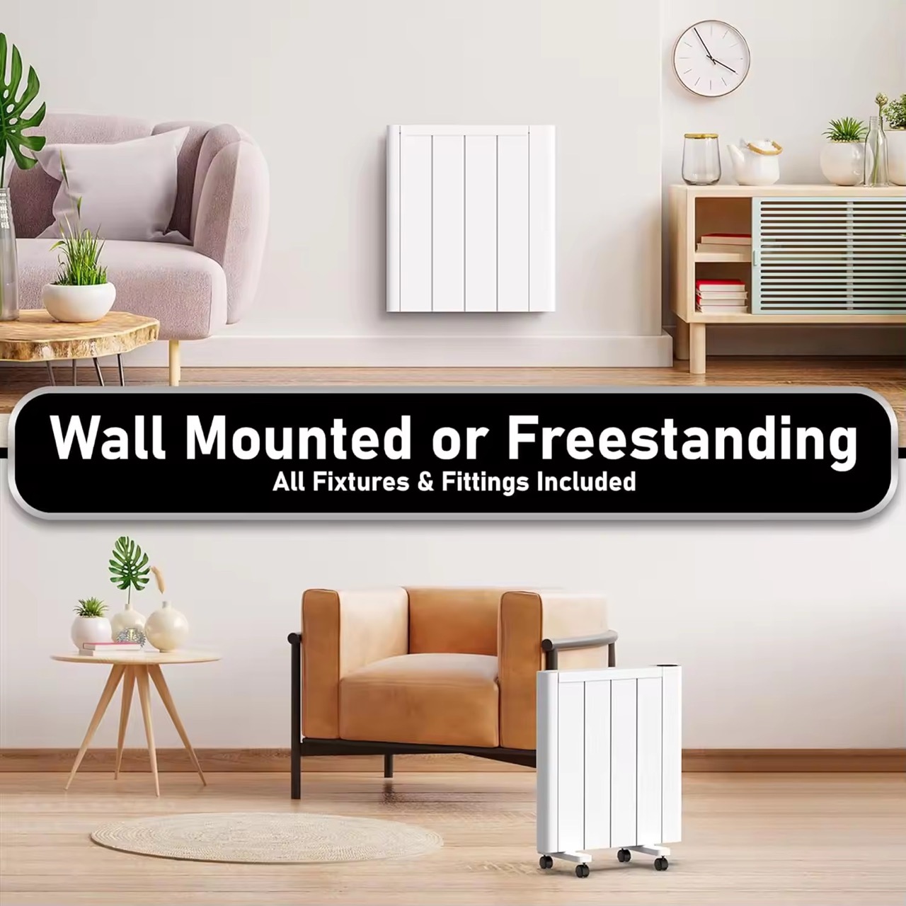 900W 1200W 2000W Bathroom Wifi APP Control Wall Mounted Tuya Portable Convector Heater PTC Ceramic Home Heater