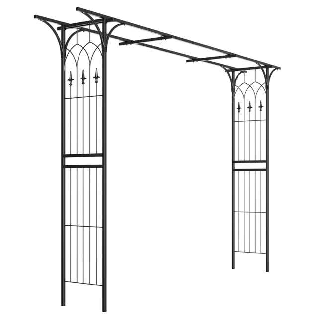 Steel Outdoor Backyard Flower Stand for Various Climbing Plant Outdoor Garden Lawn pergola flower arch