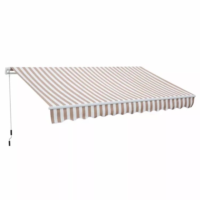 Folding Awning Patio Manual Telescopic Foldable Awning Canopy Motorized Cassette Motor Electric Outdoor Retractable Awning