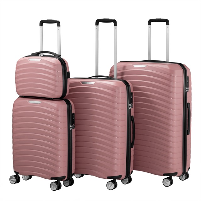 14 20 24 28 Inch Large Suitcase Set of 4 PP Luggage Trolley Bag Women Suitcase Luggage Sets