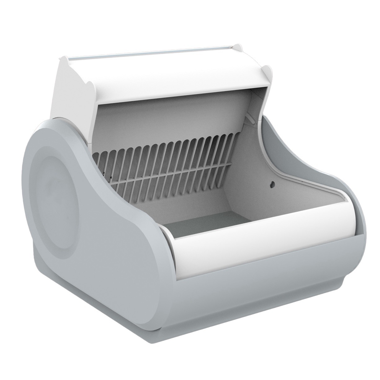Electric Large Easy Clean Open Flip Cat Litter Box APP Control Smart Cat Pet Toilet Self Cleaning Automatic Smart Cat Litter Box