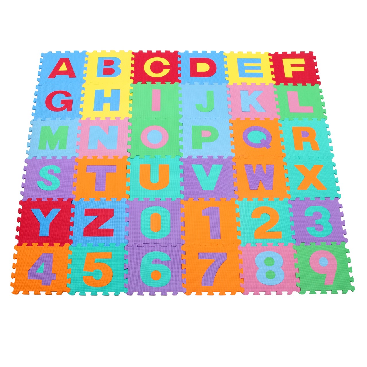 30 x 30 cm Kids puzzle alphabet numbers letter Play Mat