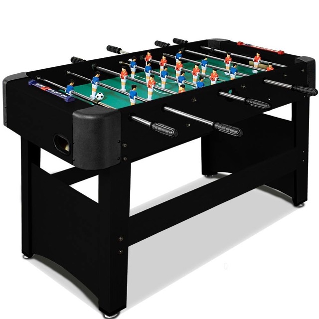 Hot sale kids game table, MDF soccer table, black football table