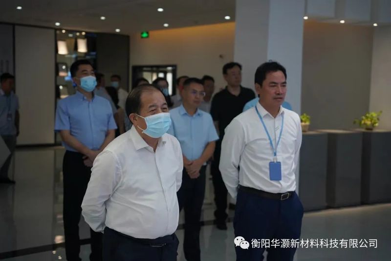 上海交通大學(xué)林忠欽校長一行調(diào)研上海交通大學(xué)衡陽5G材料與裝備