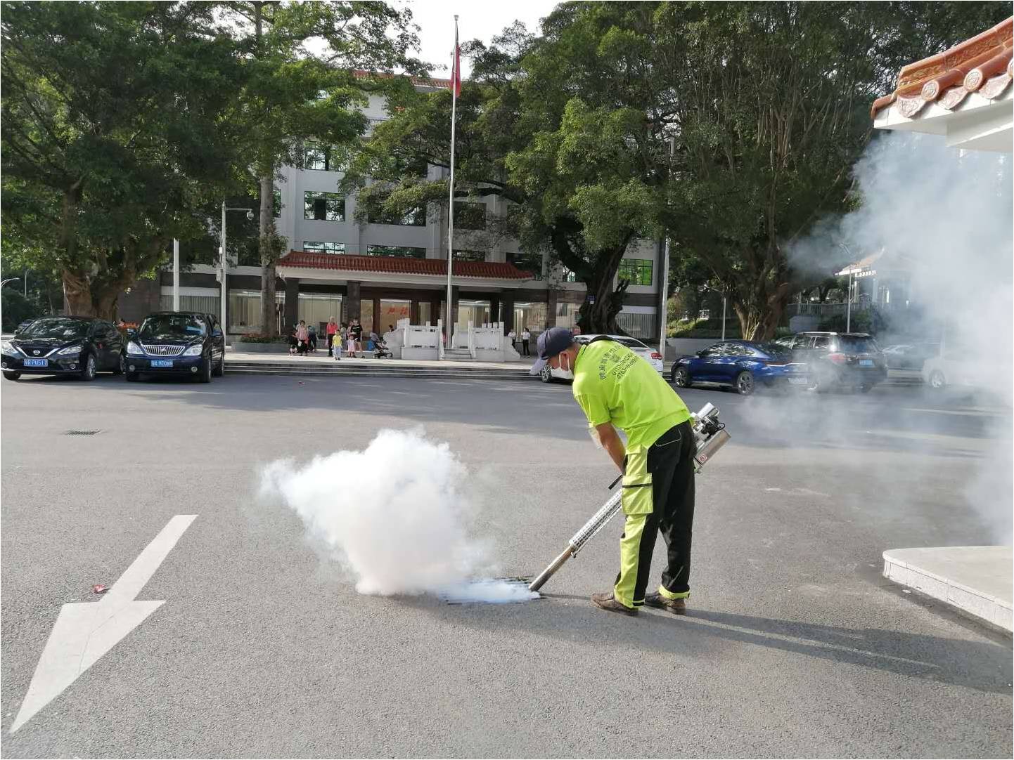 连州市政熏烟灭蚊