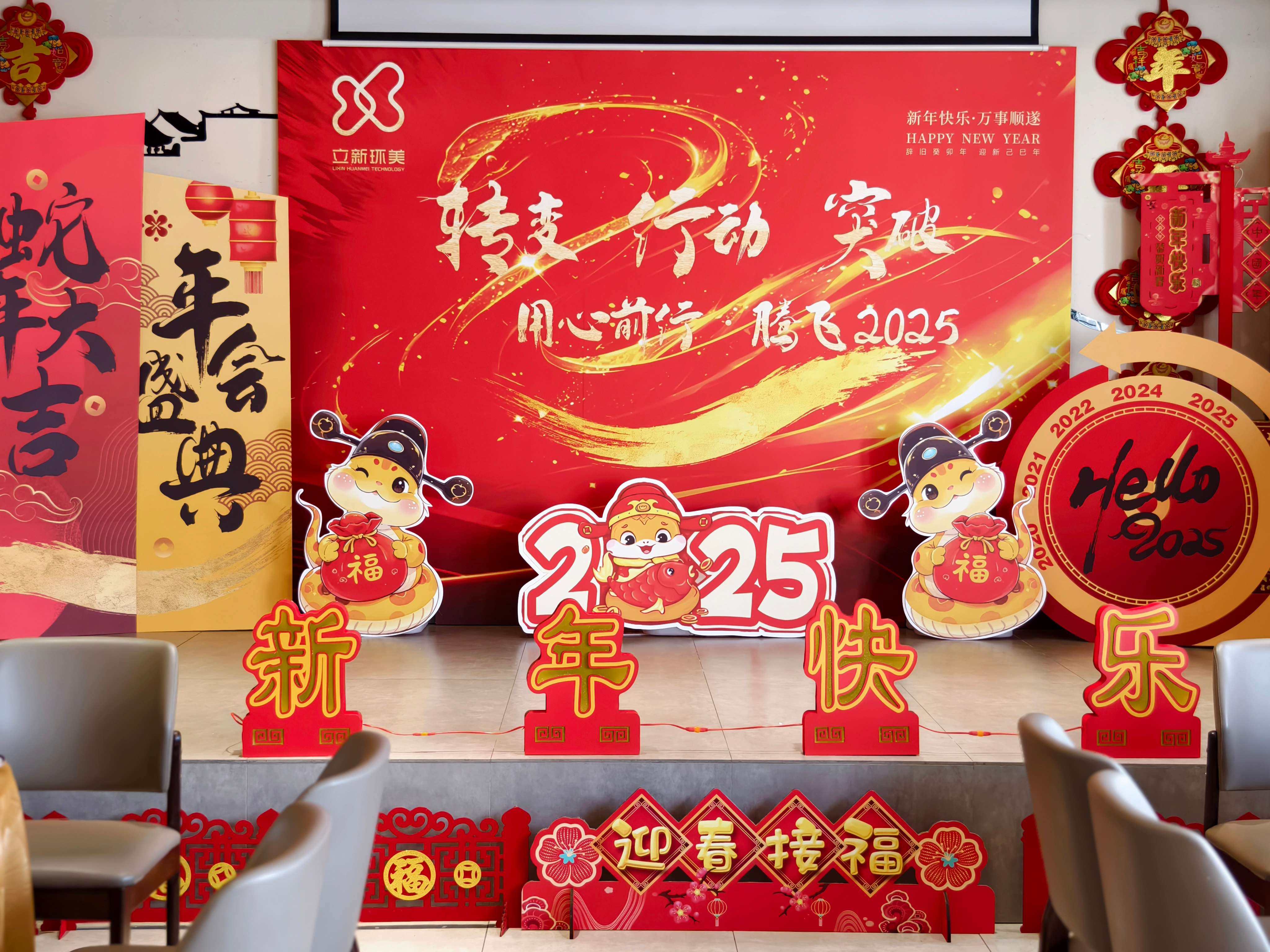 “转变·行动·突破/用心前行·腾飞2025”年会盛典