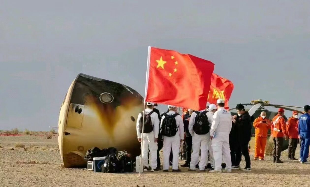 中国航天员乘组完成在轨交接 神舟十五号乘组将于6月4日返回地面