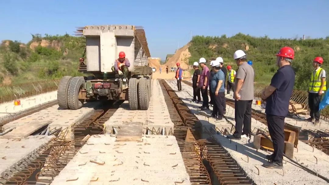 国道241线翼城县城过境公路改线工程项目顺利合龙！