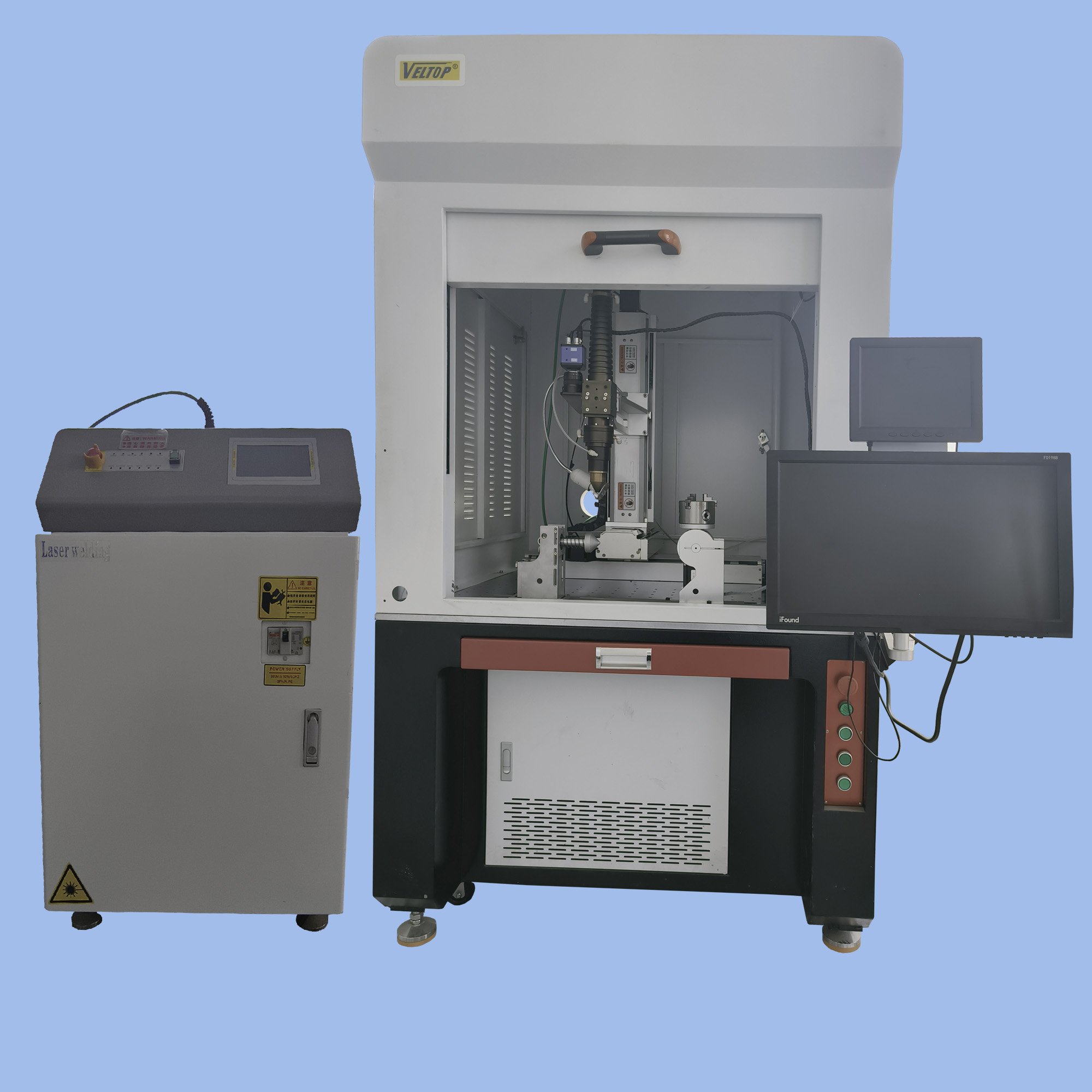 封闭式激光焊接平台