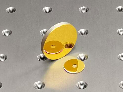 蓝宝石镀金 gold coated sapphire