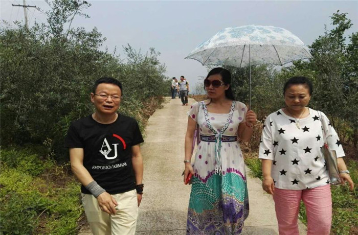 热爱健康人生基地考察