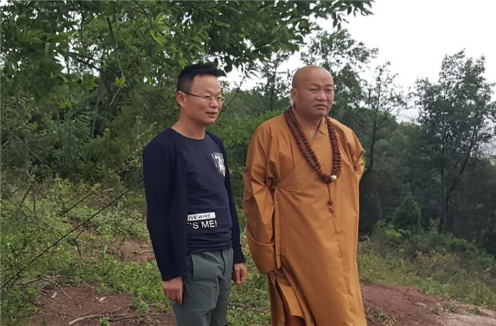 佛教高僧参观