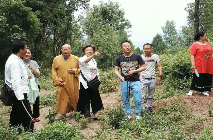 佛教高僧参观