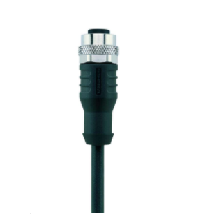 M12 母頭, 直型, CANopen/DeviceNet, 5針腳, A-編碼