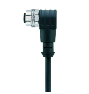 M12 母頭, 彎型, CANopen/DeviceNet, 5針腳, A-編碼