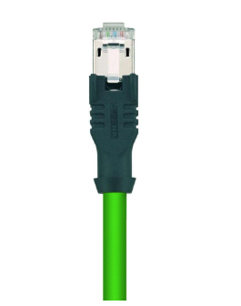 RJ45 公頭, 直型, 工業(yè)以太網(wǎng), 100 MBit/s, 4針腳, 屏蔽