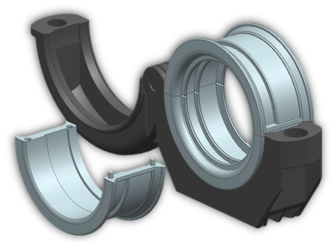 固定座內(nèi)夾 Fixed seat inner clamp