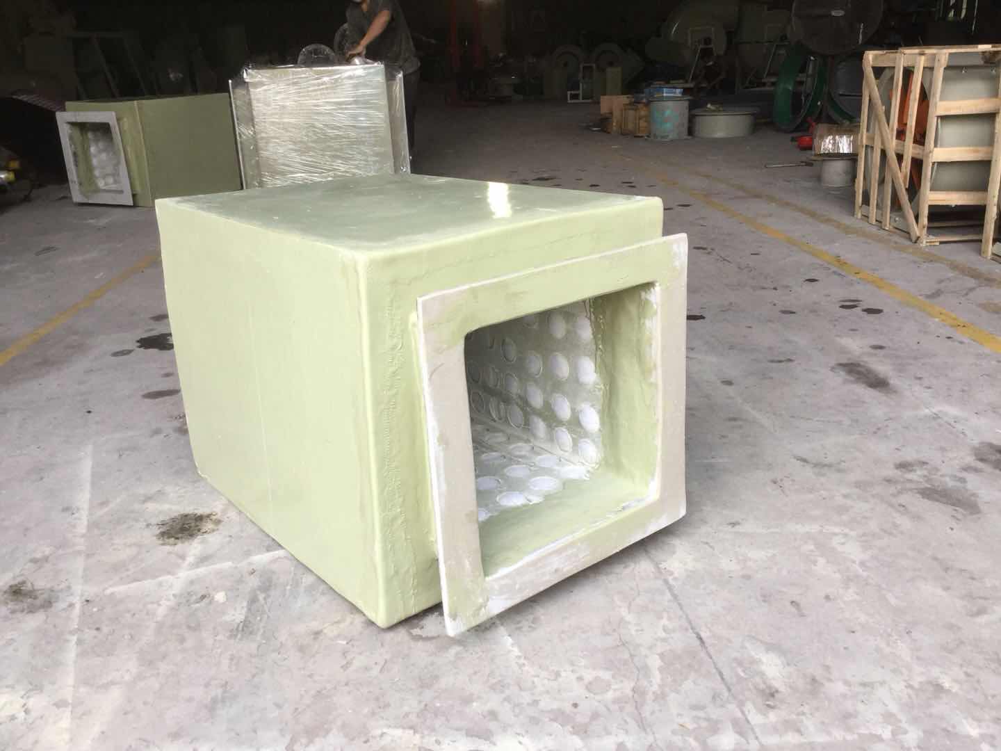 玻璃钢方形销声器