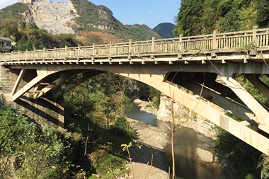 贵州省织金县S307省道牛昌桥加固工程