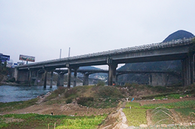 贵州省S308省道龙头河大桥加固工程