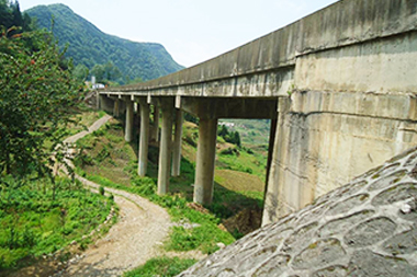 贵州省G321国道黑水田桥维修处治工程